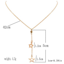 Load image into Gallery viewer, Stars Necklace