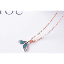 Load image into Gallery viewer, Mermaid Tail Necklace