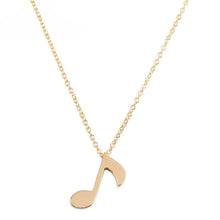 Load image into Gallery viewer, Music Note Necklace