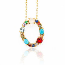 Load image into Gallery viewer, Colorful Letter Necklaces