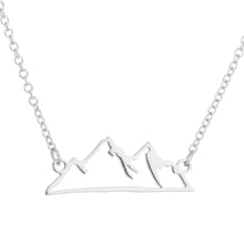 Load image into Gallery viewer, Snowy Mountain Necklace