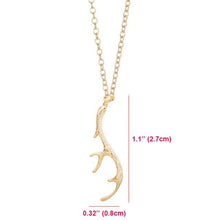 Load image into Gallery viewer, Antler Necklace