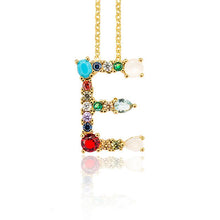 Load image into Gallery viewer, Colorful Letter Necklaces
