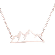 Load image into Gallery viewer, Snowy Mountain Necklace
