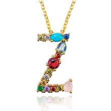 Load image into Gallery viewer, Colorful Letter Necklaces
